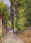 Alfred Sisley Landscape near Louveciennes