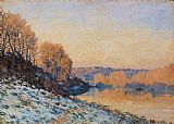 Alfred Sisley Port Marly White Frost