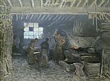 Alfred Sisley The Forge painting