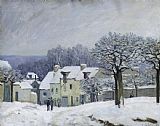Alfred Sisley The Place du Chenil at Marly le Roi