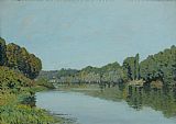 Alfred Sisley The Seine at Bougival painting