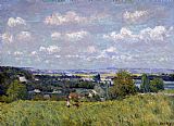 Alfred Sisley The Valley of the Seine at Saint Cloud