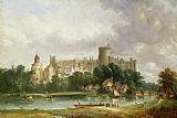 Alfred Vickers Windsor Castle - from the Thames