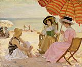 Alfred Victor Fournier The Beach