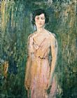 Ambrose McEvoy Lady in a Pink Dress
