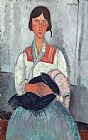 Amedeo Modigliani Gypsy Woman With Baby
