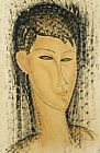 Amedeo Modigliani Head Of A Young Women painting