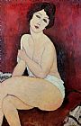 Amedeo Modigliani Large Seated Nude