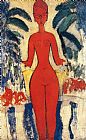 Amedeo Modigliani Standing Nude painting