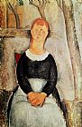 Amedeo Modigliani The Beautiful Grocer painting