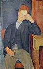 Amedeo Modigliani The young apprentice painting
