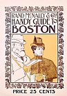 American School Poster Advertising Rand Mcnally And Co's Hand Guide To Boston