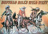 Wild Prints - Poster for Buffalo Bill's Wild West Show by American School