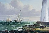 American School Whalers coming home painting