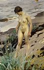 Anders Leonard Zorn Sandhamn Study
