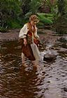 Anders Leonard Zorn The Girl From Alvdalen painting