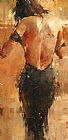 Andre Kohn Cocktail Dress (series #33) painting