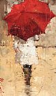 Andre Kohn Into The Rain painting