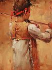 Andre Kohn Little Fiddler painting