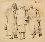 Andre Kohn To The Market painting