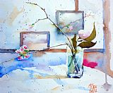 Andre Mehu A japanese feeling painting