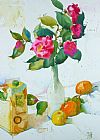 Andre Mehu Camellias and brown sugar Study