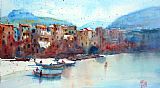Andre Mehu Fishing boats on the beach of Cefalu