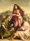 Andrea del Sarto The Virgin and Child with a Saint and an Angel
