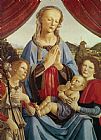 Andrea del Verrocchio The Virgin and Child with Two Angels