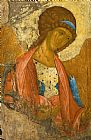 Andrei Rublev Archangel Michael. From the Deisus Chin painting