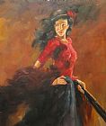 Andrew Wyeth Prints - Fan Dancer by Andrew Atroshenko