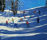Andrew Macara Blue shadows painting