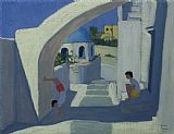 Andrew Macara Handstand painting