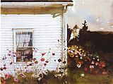 andrew wyeth Around The Corner