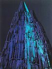 Andy Warhol Cologne Cathedral c.1985 Blue