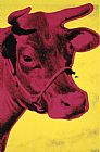 Andy Warhol Cow c.1966 Yellow And Pink
