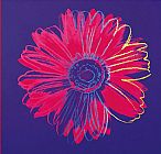 Andy Warhol Daisy c.1982 Blue And Red