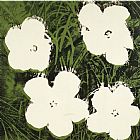 Andy Warhol Flowers c.1964 White