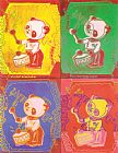 Andy Warhol Four Pandas 1983