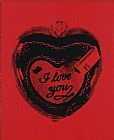 Andy Warhol Heart c.1984 I Love You