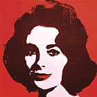 J.f.k. in Berlin, 1963 Prints - Liz 1963 Red by Andy Warhol