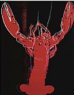 Andy Warhol Lobster c.1982 painting