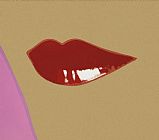 Andy Warhol Page From Lips Book c.1975