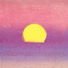 Andy Warhol Sunset c.1972 40 40 Lavender