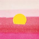 Andy Warhol Sunset c.1972 40 40 Pink