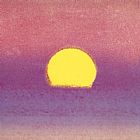 Andy Warhol Sunset c.1972 Pink Purple Yellow