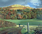 Anna Vaughan Hyatt Huntington Prints - Calgary House - Isle of Mull by Anna Teasdale