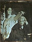 Anonymous French Artist Ingres Painting of Maria Luigi Carlo Zenobio Salvatore Cherubini And His Muse