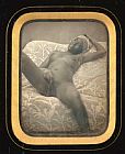Anonymous French Artist Nude Study of a Black Female