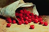 Antoine Vollon A Spilled Bag Of Cherries